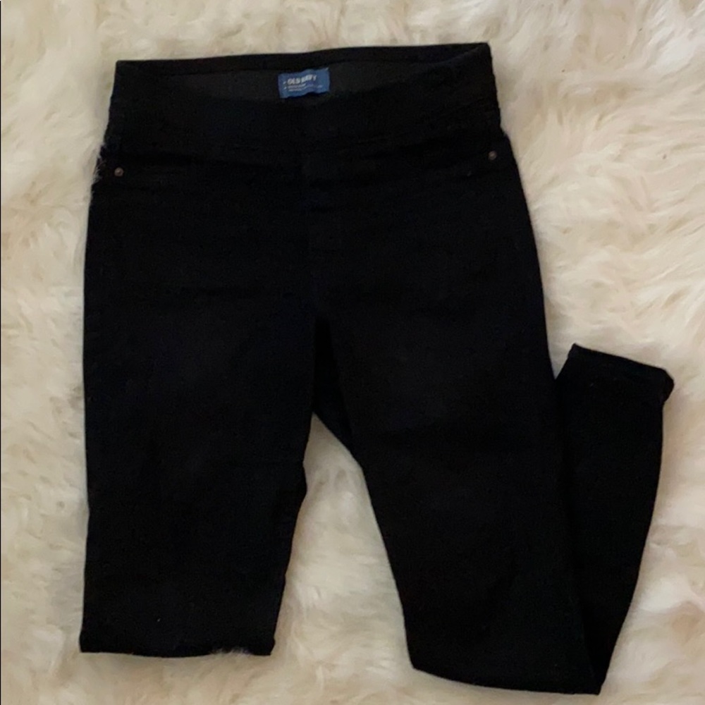 Old Navy Rockstar Jeggings Black